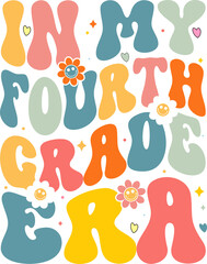 First Day of School Fourth Grade Graphic Design – 4th Grade Transparent PNG