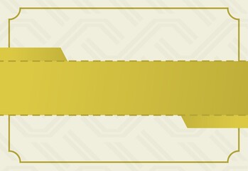 Certificate background with a very elegant gold color