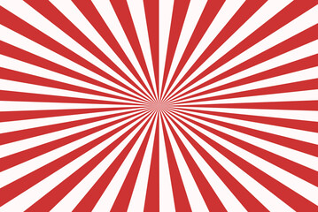 Fototapeta premium Snow color and Brown color Sunburst for the background. Flag of japanese