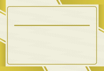Modern gold certificate background