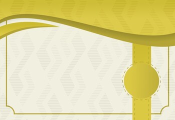 Elegant gold certificate background