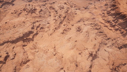 丘　果てなき赤の大地