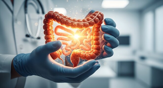 World Inflammatory Bowel Disease (IBD) Day human intestines, symbolizing vital digestive health, scientific research, and advanced understanding of gut well-being.
