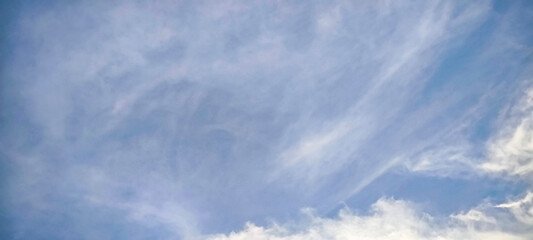 Blue sky and clouds for background