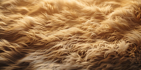 Fototapeta premium Golden fur 