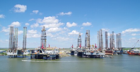 Obraz premium Galveston Port