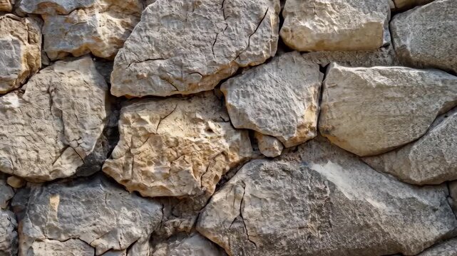 Stone wall background showcasing natural textures and patterns for architectural design,