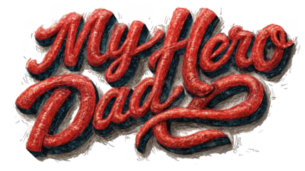 My hero dad is a great man