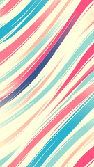 Obraz premium ピンクと水色のパステルカラーで描かれた斜めのストライプ