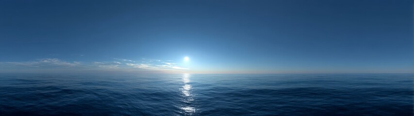 Obraz premium Sunrise ocean view hdr 360 degree panoramas