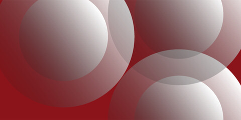 A collection of red and white concentric circles. A collection of radial or sonar sound wave rings. A collection of radar icon symbols, targets, dotted lines, halftones, Eps 10, modern.