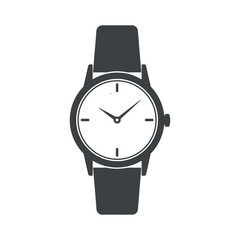 Classic wristwatch icon flat design s008.eps