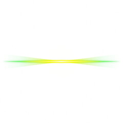 Green and yellow glowing horizontal light band with gradient background
