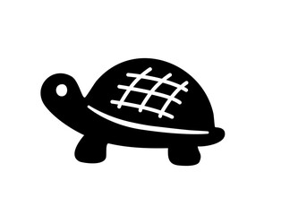 pet icon 25A : Turtle with Shell Pattern, reptile, pattern, pet, animal, nature, sea, marine, design, wildlife, creature, exotic, cartoon, unique, slow, 