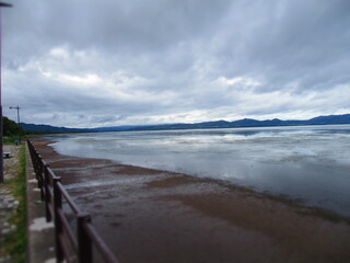 Lake Saroma, Hokkaido, Japan - Diorama Effect