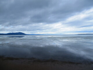 Lake Saroma, Hokkaido, Japan - Diorama Effect