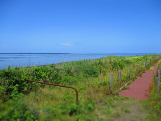 Lake Saroma, Hokkaido, Japan - Diorama Effect