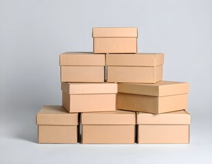 Obraz premium stack of box