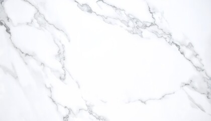 Elegant White Marble Texture with Gray Veins, Abstract Background Design