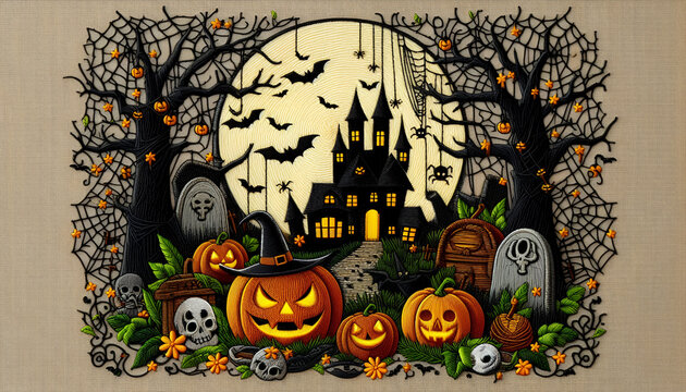 Halloween Embrodery Deigns