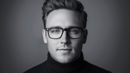 Fototapeta premium Stylish Man in Glasses