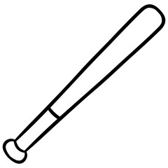 softball bat icon