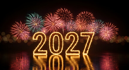new year 2027 fireworks