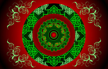 round ornamental round ornament