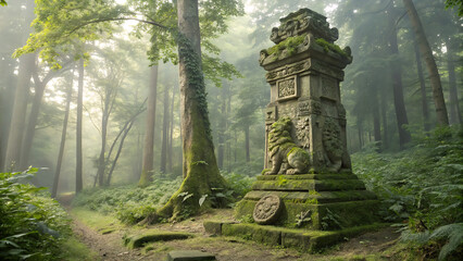 Ancient Stone Monuments in Nature
