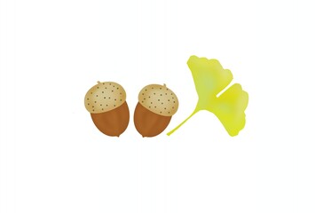 秋のイラスト