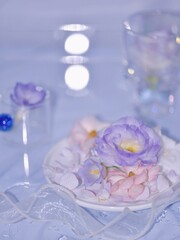 wedding table setting