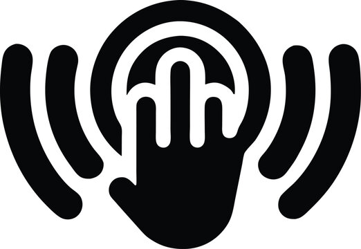 Deaf awareness vector icon.