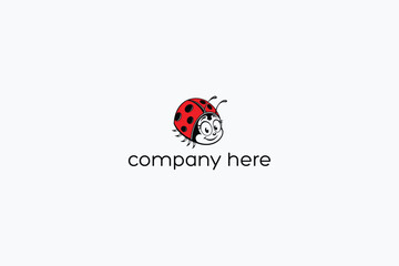 Ladybug Head Logo