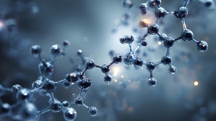 Detailed illustration of molecular structure.