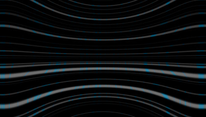 Lignes blanches avec effets de profondeur.