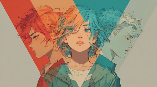 Love Triangle Concept: The Traitor of Love