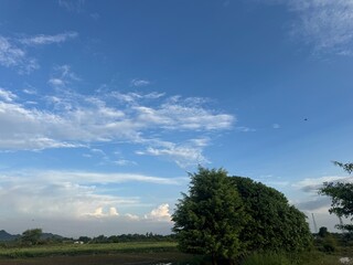 Obraz premium Fresh Sky View After Rainfall