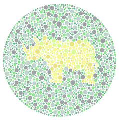 Inclusive Rhinoceros Cartoon Character for Kids