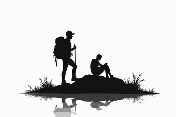 "Adventure Hike Through Mountain Peaks"