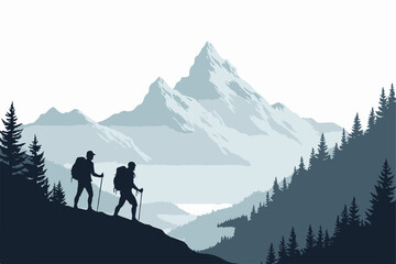 "Adventure Hike Through Mountain Peaks"