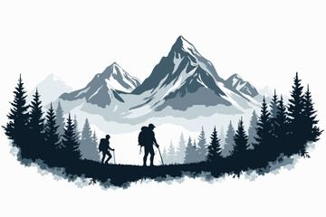 "Adventure Hike Through Mountain Peaks"