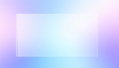 Fototapeta premium Premium Iridescent Color Gradient Backdrop - Futuristic Pastel Blue Purple Pink Blend for Presentation Templates, Social Media and Brand Identity
