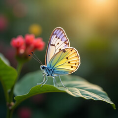 Obraz premium The Beauty of Colorful Butterflies in Nature