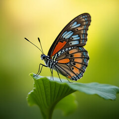 Obraz premium The Beauty of Colorful Butterflies in Nature