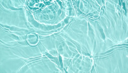 Serene Aqua Water Texture:  Subtle Ripples and Light Reflections, Calming Teal Hues, Abstract Background Image.