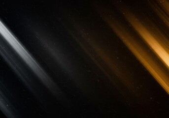 Abstract Gold and Silver Light Streaks Background