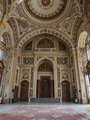 Obraz premium Interior of Topkapi Palace, Istanbul, Turkey.