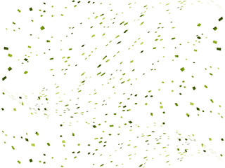 紙吹雪、4黄緑、10波