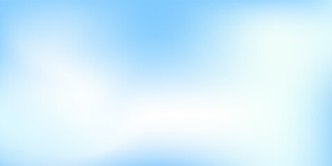 Sky Modern Blue Gradient Vector Background. Abstract Light Blue Gradation Background Abstract Modern