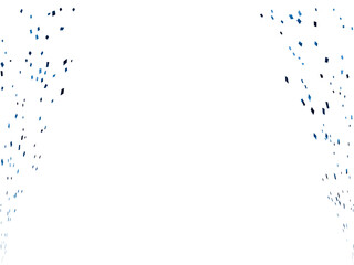 紙吹雪、15青、7縦